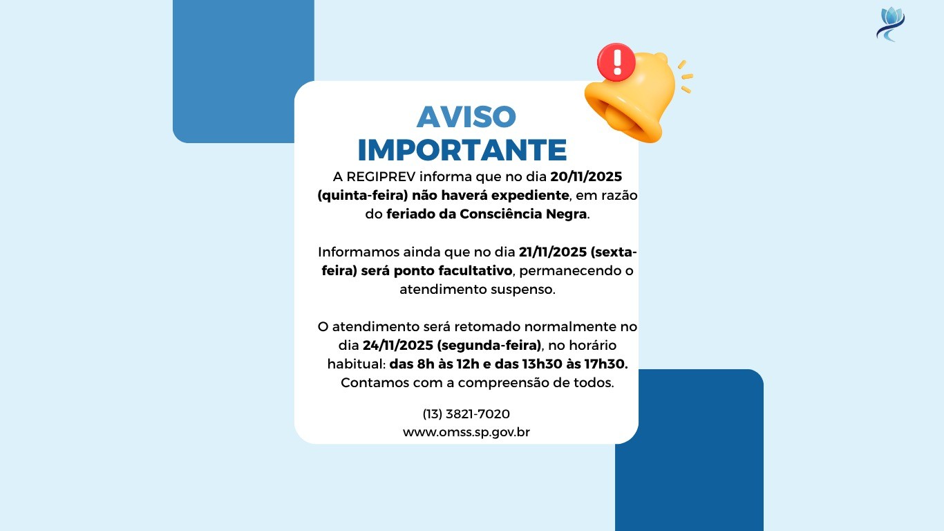 EXPEDIENTE SUSPENSO DIA 20/11/2025 E 21/11/2025